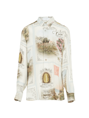AGENOR - Oversized Card Shirt Cotton Shirt Fête Impériale