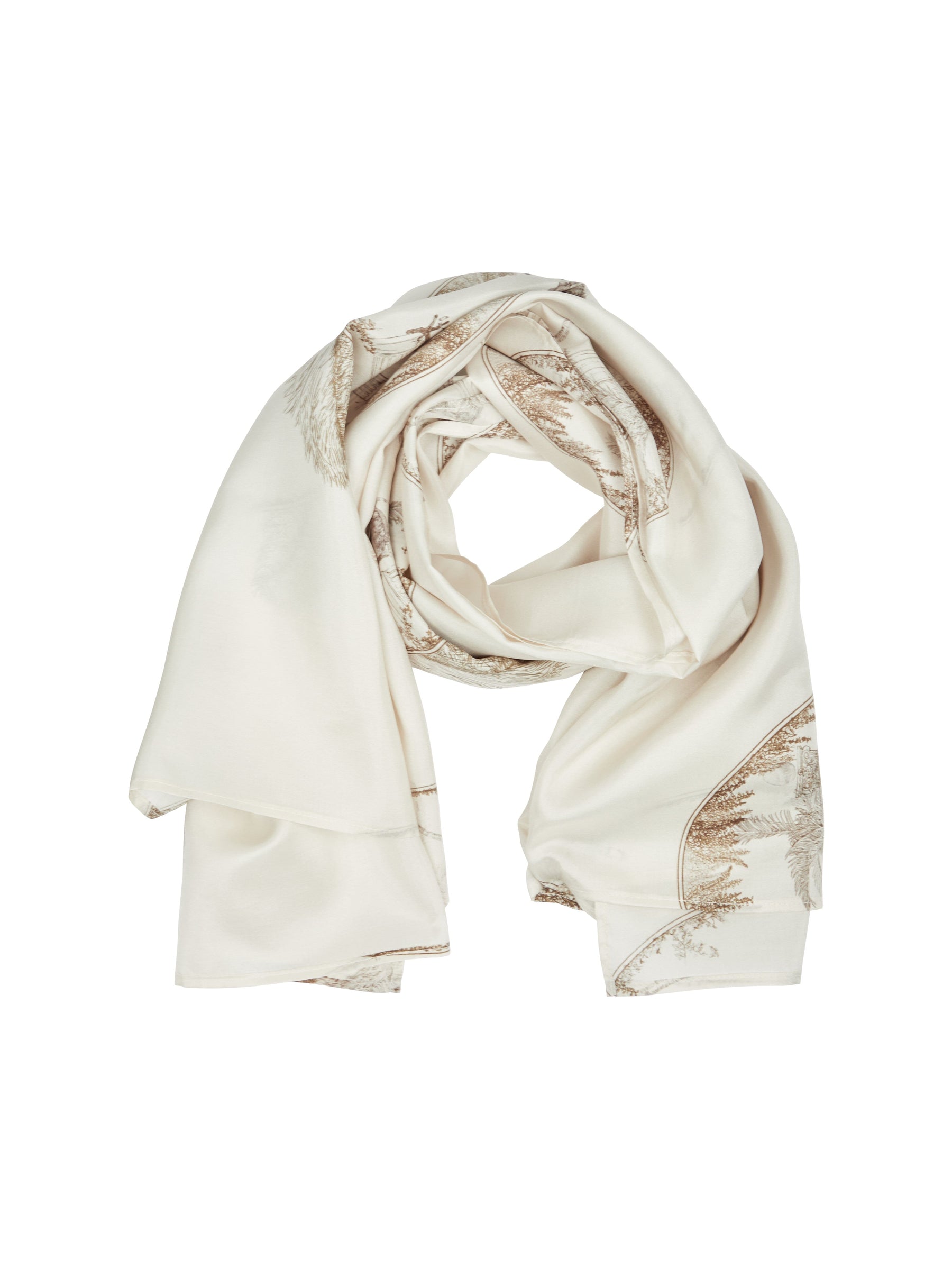 CIRCE - Persephone printed silk scarf Scarf Fête Impériale