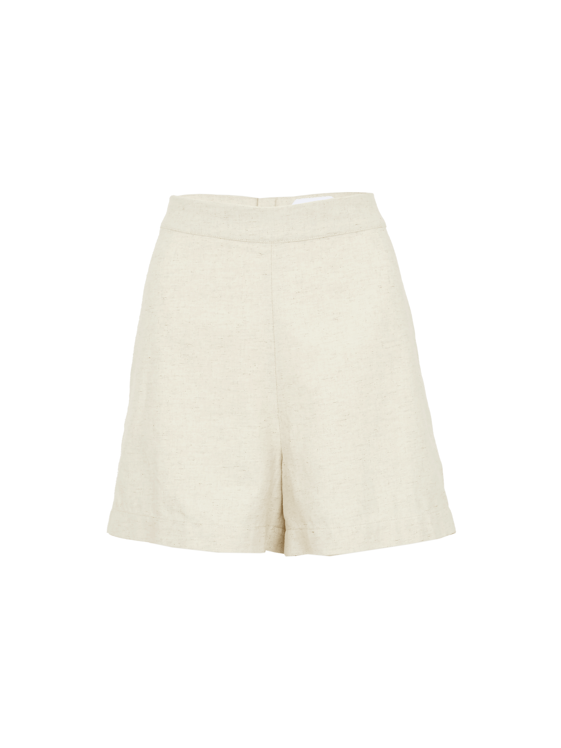 GIULIA - High-waisted shorts in ecru gabardine Shorts Fête Impériale
