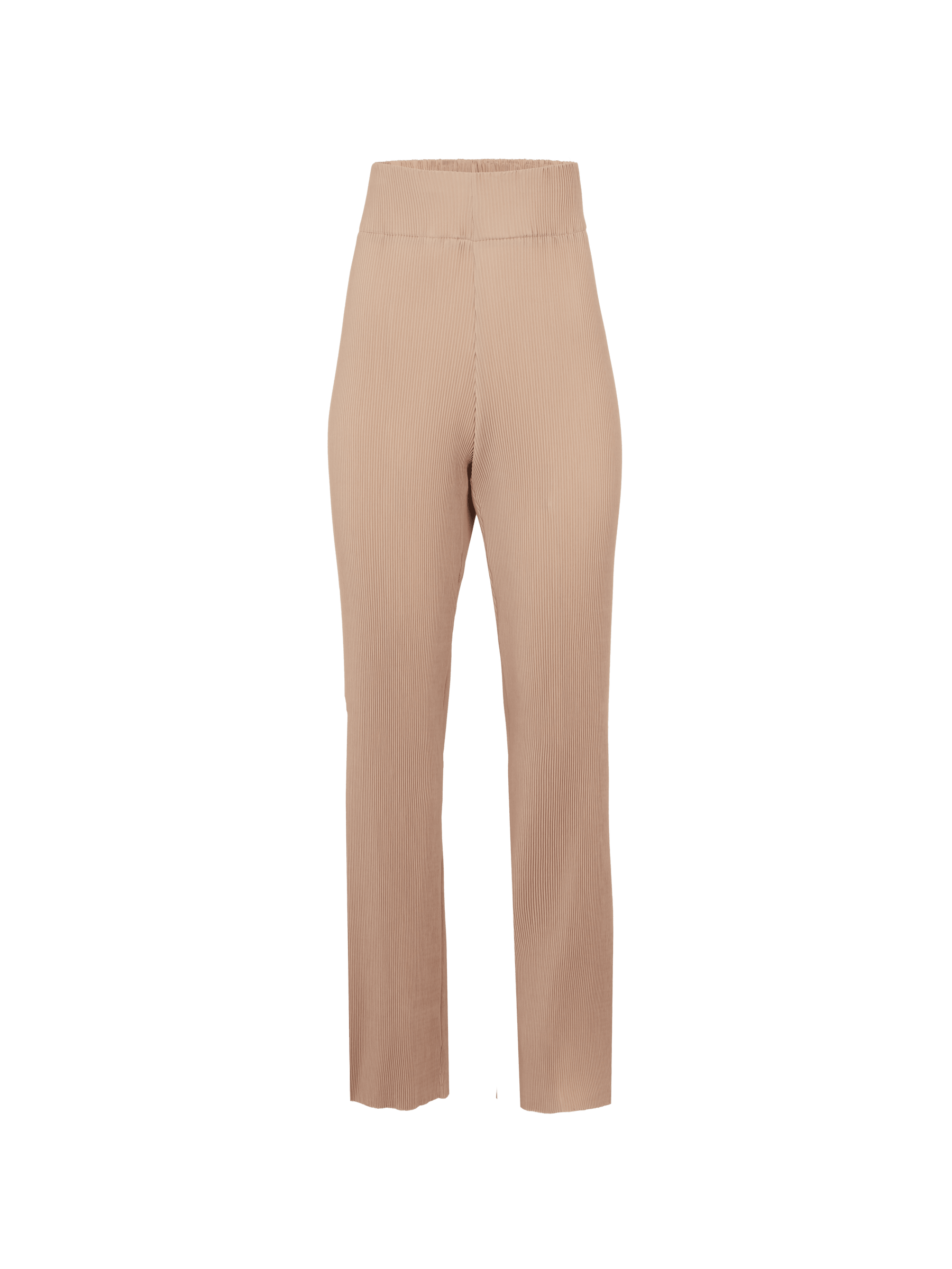 KEA - Pantalon ample taille haute plissé beige Pantalon Fête Impériale